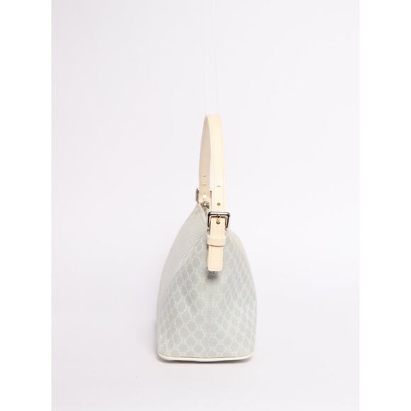 Celine Light Blue Canvas Shoulder Bag - Picture 5 of 12